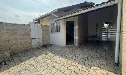 Casa para venda em itanhaém, corumbá, 2 dormitórios, 1 suíte, 1 banheiro, 2 vagas