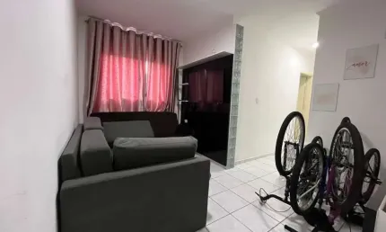 Apartamento para venda em itanhaém, umuarama, 2 dormitórios, 1 banheiro, 1 vaga