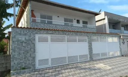 Casa para Venda em Praia Grande, Melvi, 2 dormitórios, 1 banheiro, 1 vaga