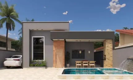 Casa para Venda em Itanhaém, Grandesp, 2 dormitórios, 1 suíte, 1 banheiro, 2 vagas