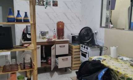 Apartamento para Venda em Mongaguá, Balneário Regina Maria, 1 dormitório, 1 banheiro, 1 vaga