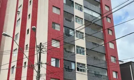 Apartamento para Venda em Praia Grande, Guilhermina, 2 dormitórios, 1 banheiro, 1 vaga