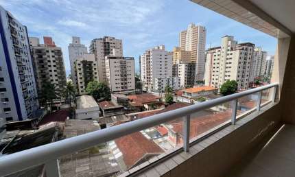 Apartamento para Venda em Praia Grande, Aviação, 3 dormitórios, 1 banheiro, 2 vagas
