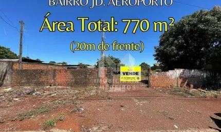 Terreno à venda, 770 m² por r$ 770.000,00 - santos dumont - cascavel/pr