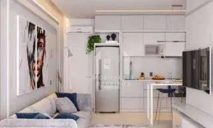 Apartamento com 1 dormitório à venda, 38 m² por R$ 569.947,72 - Centro - Cascavel/PR