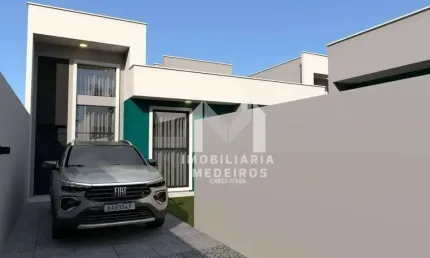 Casa com 3 dormitórios à venda, 63 m² por r$ 390.000,00 - periolo - cascavel/pr