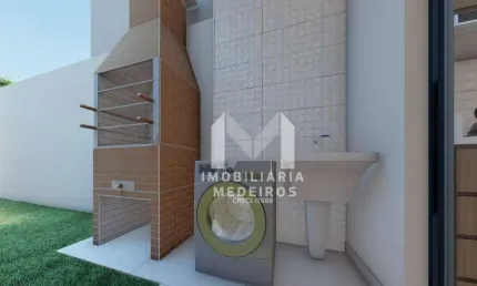 Casa com 2 suítes à venda, 60 m² por R$ 398.000 - Siena - Cascavel/PR