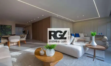 Apartamento com 3 dormitórios à venda, 270 m² por r$ 3.050.000,00 - gonzaga - santos/sp
