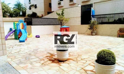 Apartamento com 2 dormitórios para alugar, 111 m² por R$ 4.900,00/mês - Ponta da Praia - Santos/SP