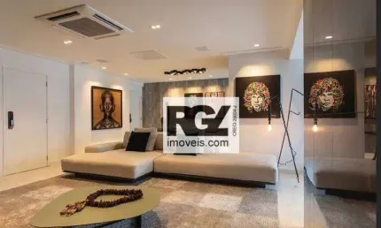 Apartamento com 3 dormitórios à venda, 155 m² por r$ 2.800.000,00 - ponta da praia - santos/sp