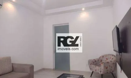 Apartamento com 2 dormitórios à venda, 78 m² por r$ 430.000,00 - boqueirão - santos/sp
