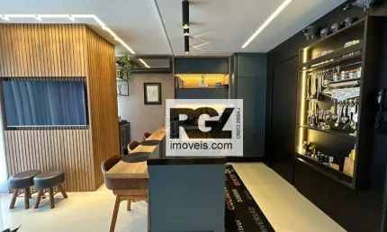Apartamento, 66 m² - venda por r$ 1.179.000,00 ou aluguel por r$ 9.420,77/mês - aparecida - santos/sp