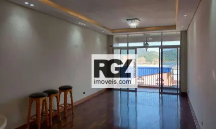 Apartamento com 3 dormitórios para alugar, 140 m² por R$ 6.500,00/mês - Ponta da Praia - Santos/SP