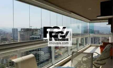 Apartamento com 3 dormitórios, 232 m² - venda por R$ 3.290.000,00 ou aluguel por R$ 22.000,00/mês - Embaré - Santos/SP