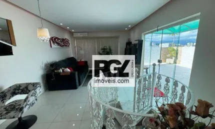 Cobertura com 2 dormitórios à venda, 280 m² por R$ 1.250.000,00 - Vila Belmiro - Santos/SP