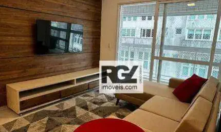 Apartamento com 2 dormitórios à venda, 87 m² por r$ 1.065.000,00 - gonzaga - santos/sp