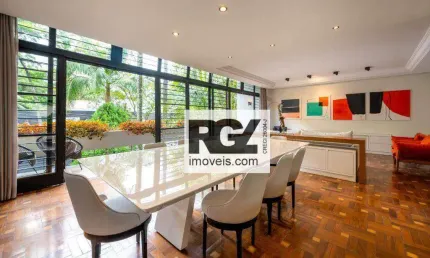 Casa com 5 dormitórios para alugar, 340 m² por R$ 37.095,00/mês - Brooklin Paulista - São Paulo/SP