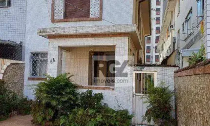 Casa com 3 dormitórios à venda, 202 m² por r$ 1.065.000,00 - campo grande - santos/sp