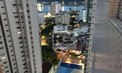 Apartamento com 1 dormitório, 49 m² - venda por R$ 700.000,00 ou aluguel por R$ 4.420,00/mês - Ponta da Praia - Santos/SP