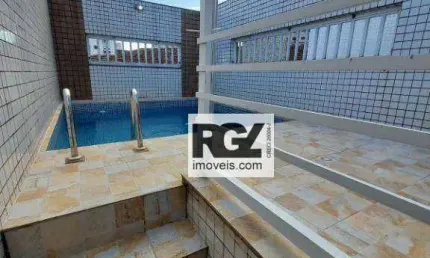 Casa com 4 dormitórios à venda, 228 m² por R$ 1.170.000,00 - Aparecida - Santos/SP