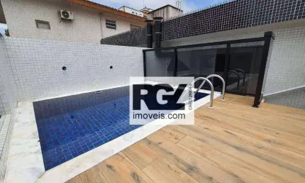 Casa em condomínio fechado com 3 quartos à venda no Embaré, Santos 