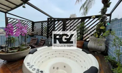 Cobertura à venda, 131 m² por R$ 869.000,00 - Marapé - Santos/SP
