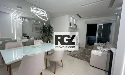 Apartamento com 1 dormitório à venda, 55 m² por R$ 730.000,00 - Pompéia - Santos/SP