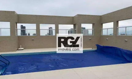 Apartamento com 2 dormitórios à venda, 81 m² por r$ 849.000,00 - campo grande - santos/sp