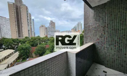Apartamento com 3 dormitórios à venda, 136 m² por R$ 663.000,00 - José Menino - Santos/SP