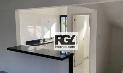 Village com 2 dormitórios à venda, 95 m² por r$ 589.900,00 - macuco - santos/sp