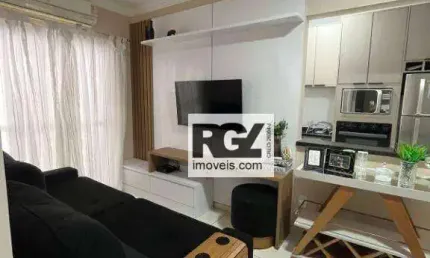 Apartamento com 2 dormitórios à venda, 70 m² por R$ 450.000,00 - Aviação - Praia Grande/SP
