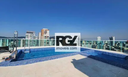 Apartamento novo com 1 dormitório à venda, 44 m² por r$ 561.000 - ponta da praia - santos/sp