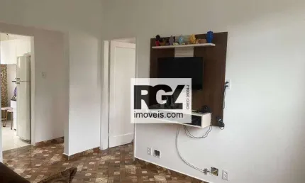 Apartamento com 2 dormitórios à venda, 65 m² por r$ 320.000,00 - macuco - santos/sp