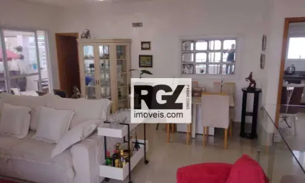 Cobertura com 4 dormitórios à venda, 270 m² por R$ 5.000.000,00 - Pompéia - Santos/SP