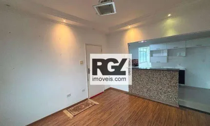 Apartamento com 3 dormitórios para alugar, 96 m² por r$ 3.700,00/mês - embaré - santos/sp
