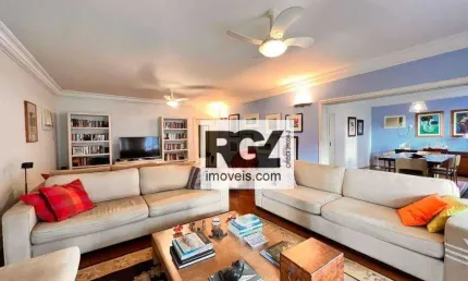Apartamento com 4 dormitórios para alugar, 301 m² por R$ 14.900,00/mês - Boqueirão - Santos/SP