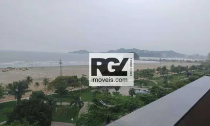 Apartamento vista panorâmica para o mar com 2 dormitórios à venda, 120 m² por r$ 1.200.000 - pompéia - santos/sp
