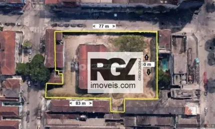 Área para alugar, 4000 m² por R$ 100.000,00/mês - Vila Matias - Santos/SP