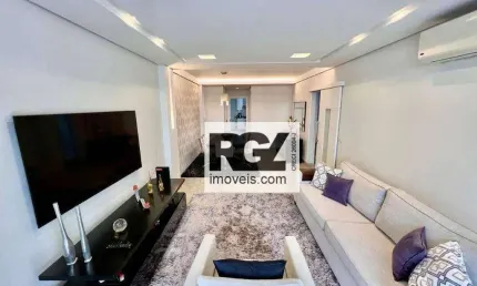 Apartamento com 2 dormitórios à venda, 115 m² por R$ 1.200.000,00 - Pompéia - Santos/SP