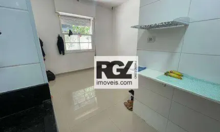 Kitnet com 1 dormitório à venda, 27 m² por r$ 247.000,00 - boqueirão - santos/sp