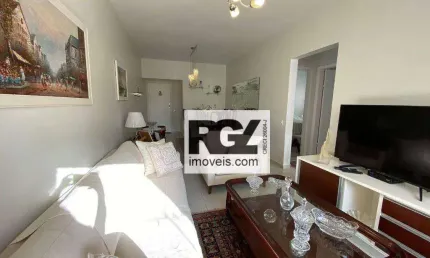 Apartamento com 2 dormitórios à venda, 92 m² por R$ 869.000,00 - Boqueirão - Santos/SP