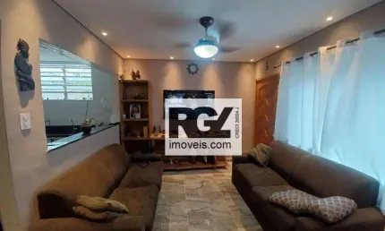 Casa com 2 dormitórios à venda, 65 m² por r$ 647.000,00 - ponta da praia - santos/sp