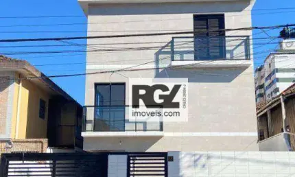 Village com 2 dormitórios à venda por R$ 619.900,00 - Macuco - Santos/SP