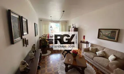 Apartamento com 2 dormitórios à venda, 100 m² por r$ 620.000,00 - pompéia - santos/sp