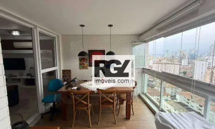 Apartamento com 2 dormitórios à venda, 77 m² por R$ 990.000,00 - Ponta da Praia - Santos/SP