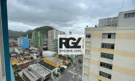 Apartamento com 1 dormitório à venda, 45 m² por r$ 265.000,00 - centro - são vicente/sp