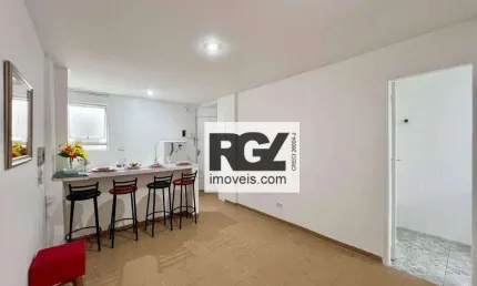 Apartamento com 1 dormitório à venda, 37 m² por r$ 190.000,00 - tupi - praia grande/sp