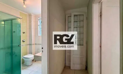 Apartamento com 1 dormitório para alugar, 50 m² por r$ 3.000,00/mês - josé menino - santos/sp