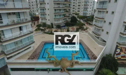 Apartamento com 3 dormitórios para alugar, 199 m² por R$ 14.000,00/mês - Ponta da Praia - Santos/SP