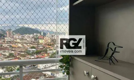 Apartamento com 2 dormitórios à venda, 62 m² por R$ 580.000,00 - Marapé - Santos/SP